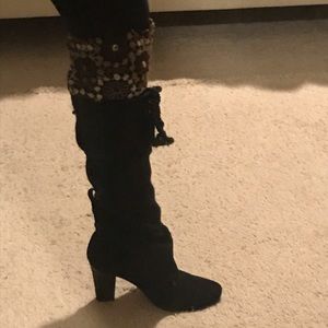 Lee Zee Beautiful heeled sock boots